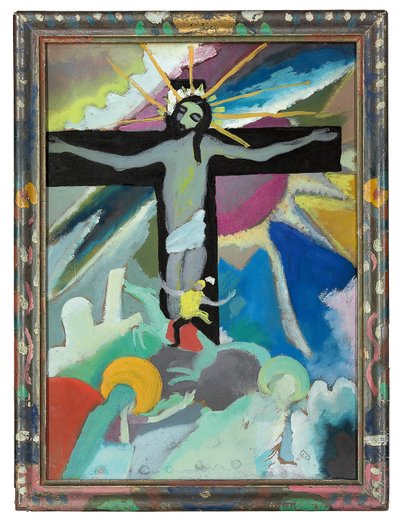 Crucified Christ by Wassily Kandinsky