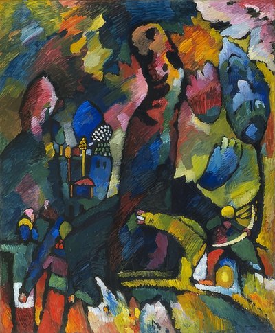 The Archer. 1909 by Wassily Kandinsky