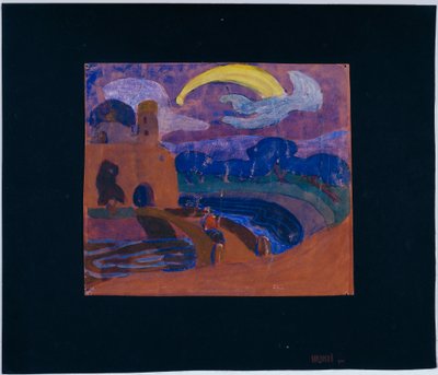 The Comet (Nocturnal Rider?) by Wassily Kandinsky