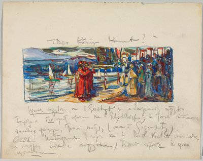 The King is Coming by Wassily Kandinsky