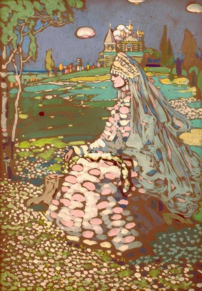 The Bride by Wassily Kandinsky