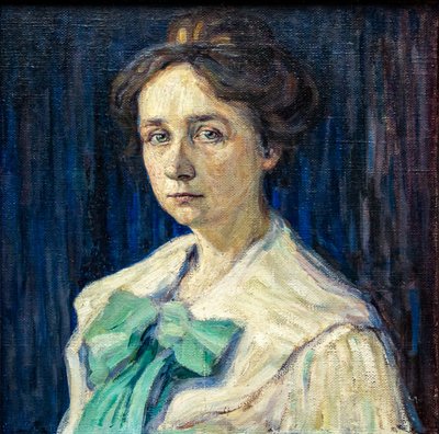 Gabriele Münter by Wassily Kandinsky