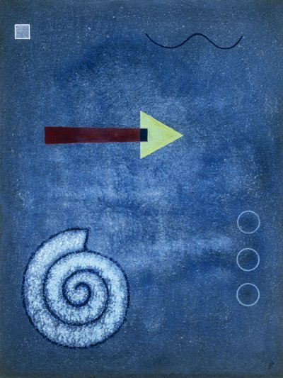 Green Lace by Wassily Kandinsky