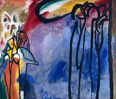Improvisation 19 by Wassily Kandinsky