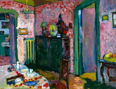 Interior (My Dining Room) by Wassily Kandinsky