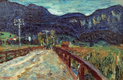 Kochel – The Bridge by Wassily Kandinsky