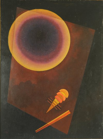 Circle with Brown by Wassily Kandinsky