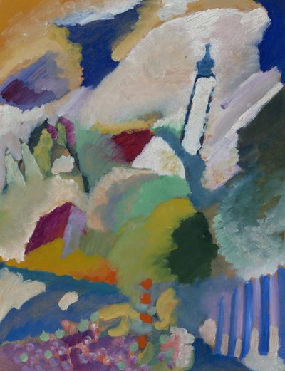 Murnau with Church I by Wassily Kandinsky