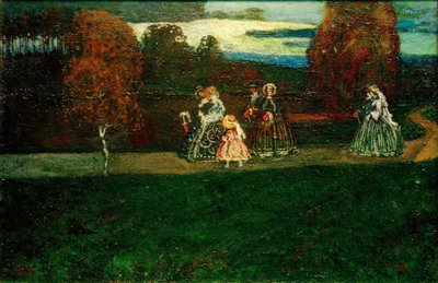 Promenade by Wassily Kandinsky
