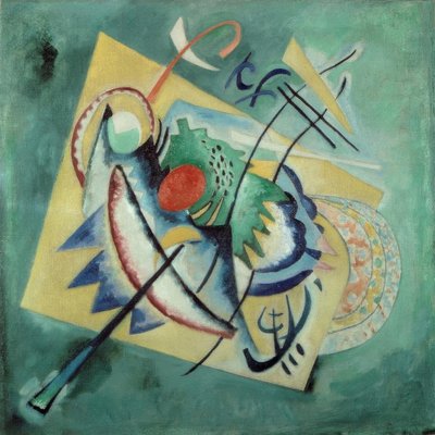 Red Oval by Wassily Kandinsky