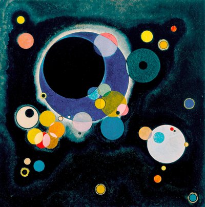 Sketch for Several Circles by Wassily Kandinsky