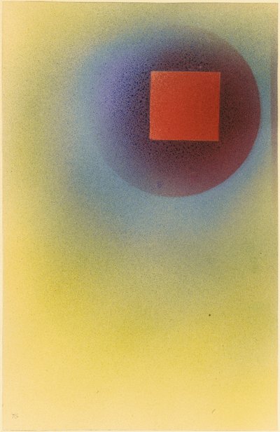Square in a Circle by Wassily Kandinsky