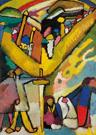 Study for Improvisation 8 by Wassily Kandinsky