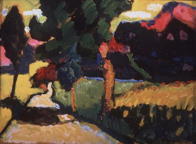 Summer Landscape by Wassily Kandinsky