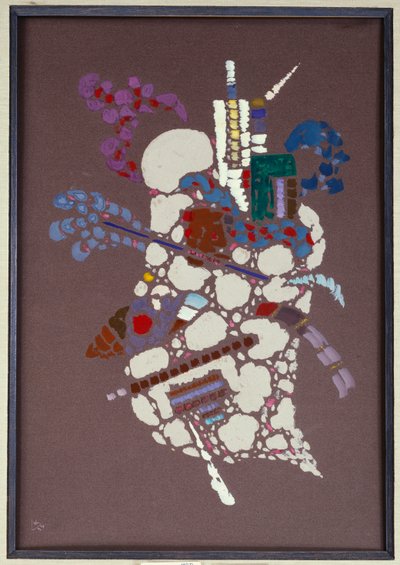 Gray Stains by Wassily Kandinsky