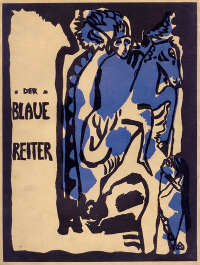 The Blue Rider by Wassily Kandinsky