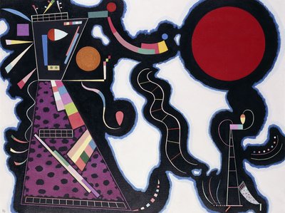 The Red Circle by Wassily Kandinsky