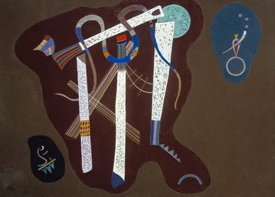 Three Pillars by Wassily Kandinsky