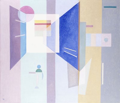 To the Right-To the Left by Wassily Kandinsky