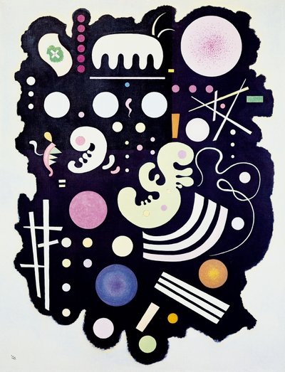 Variegated Black by Wassily Kandinsky