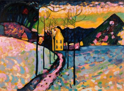 Winter I – Kochel by Wassily Kandinsky