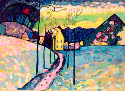 Winter Landscape by Wassily Kandinsky