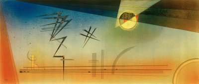 Zigzag Upwards by Wassily Kandinsky