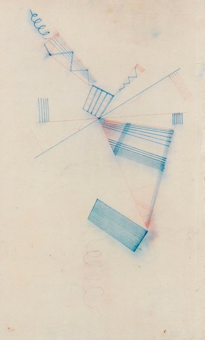 Two Spirals by Wassily Kandinsky