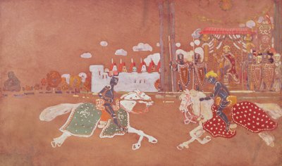 Duel by Wassily Kandinsky