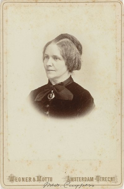 Portrait of Mrs. Cuypers by Wegner and Mottu