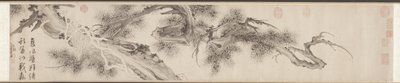 Old Pine Tree by Wen Zhengming