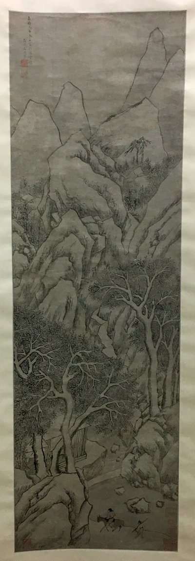 Snowy Landscape by Wen Zhengming