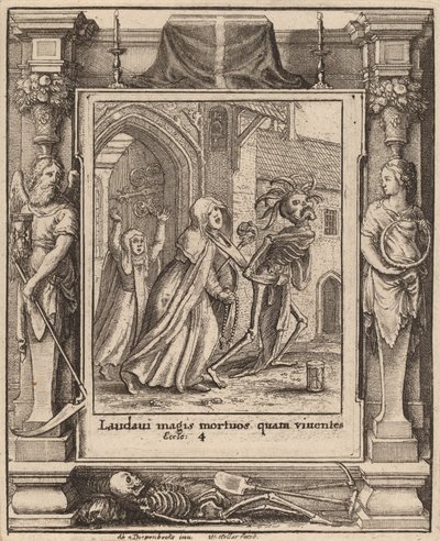 Abbess by Wenceslaus Hollar