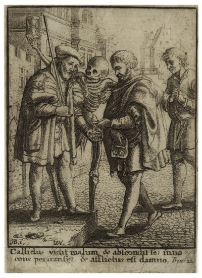 Advocate. State 2 by Wenceslaus Hollar