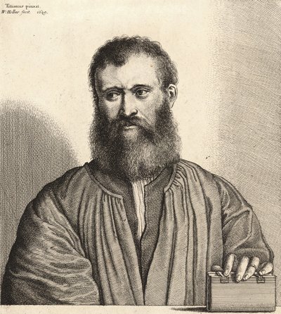 Altoviti, or della Casa. State 3 by Wenceslaus Hollar