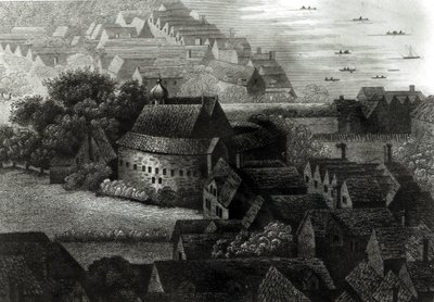 Bear Garden by Wenceslaus Hollar