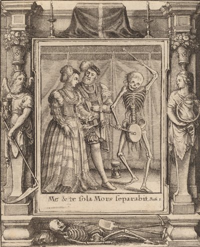 Bridal Pair, 1651 by Wenceslaus Hollar