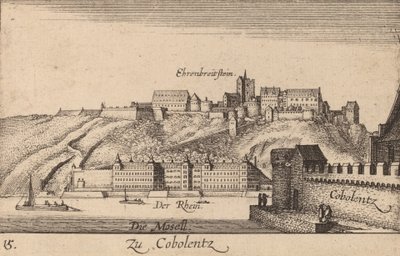 Coblentz, 1635 by Wenceslaus Hollar