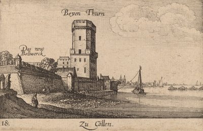 Cologne, 1635 by Wenceslaus Hollar