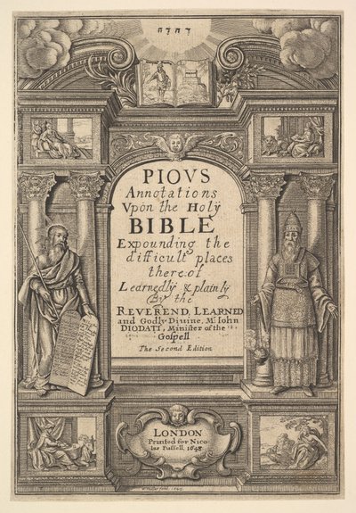 Pious Annotations by Wenceslaus Hollar