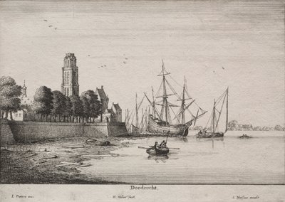 Dordrecht by Wenceslaus Hollar