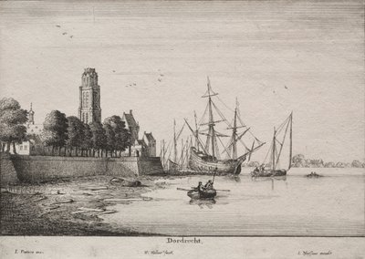 Dordrecht by Wenceslaus Hollar