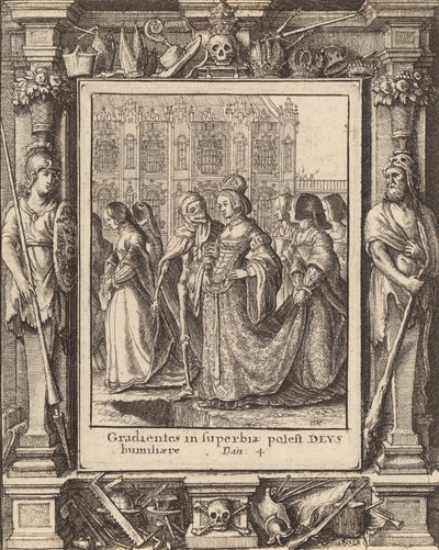 Empress, 1651 by Wenceslaus Hollar