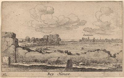 Hanau by Wenceslaus Hollar