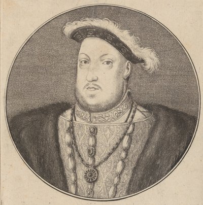 Henricus VIII Angliae Rex etc., 1647 by Wenceslaus Hollar