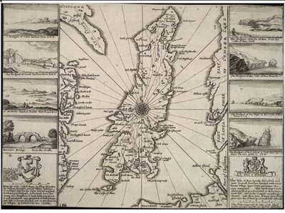 Isle of Man by Wenceslaus Hollar