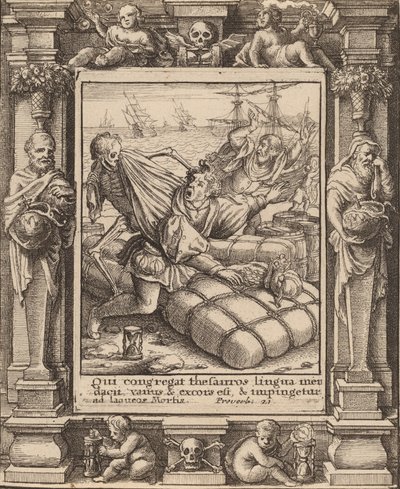 Merchant by Wenceslaus Hollar
