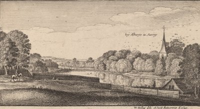 Near Albury by Wenceslaus Hollar