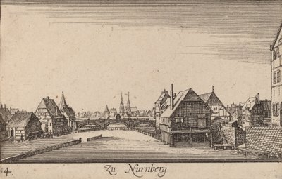Nuremberg, 1635 by Wenceslaus Hollar
