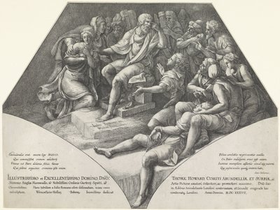 Judgment of Zaleucus by Wenceslaus Hollar